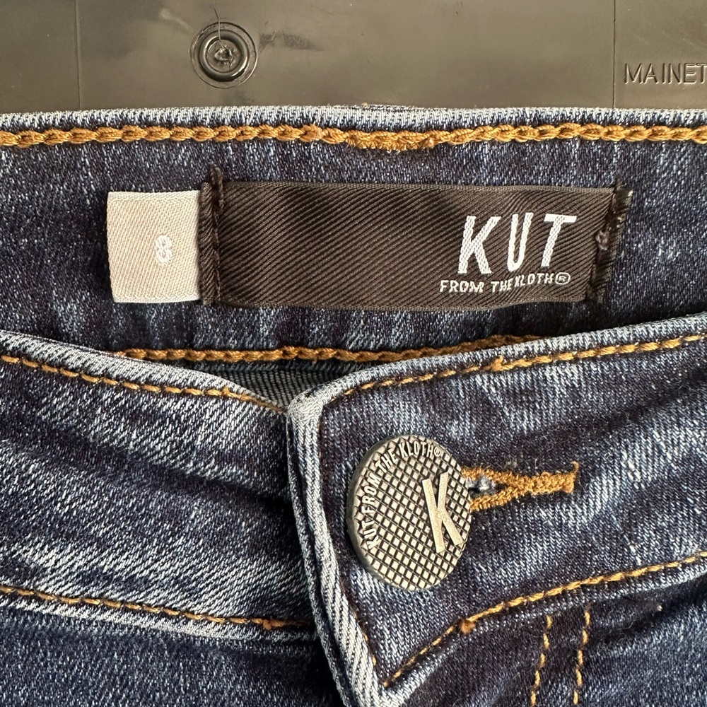 Kut from the Kloth Dark Blue Skinny Jeans - Picture 5 of 15